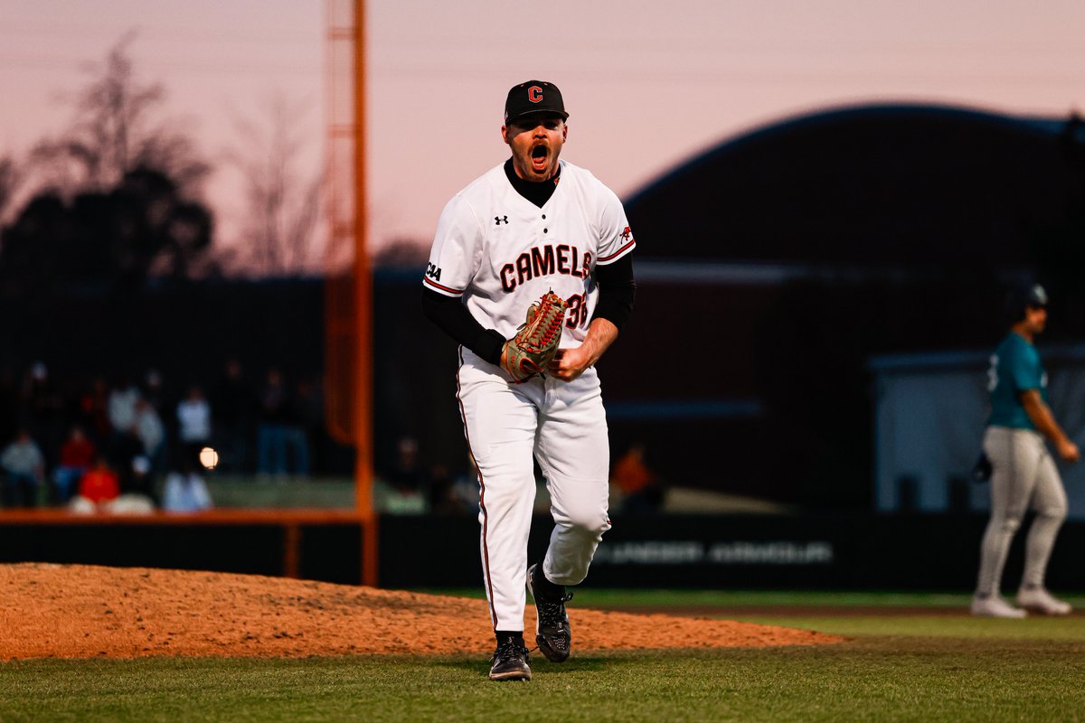 Campbell Baseball (@gocamelsbsb) on Twitter photo Have yourself a day, Murr ‼️
6.0 IP, 2, H, 0 R, 12 K
Jett Music takes the mound to start the 7th with a 3-0 lead.
📺 | <a href="/FloCollegeBSB/">FloCollege | Baseball</a> Have yourself a day, Murr ‼️
6.0 IP, 2, H, 0 R, 12 K
Jett Music takes the mound to start the 7th with a 3-0 lead.
📺 | <a href="/FloCollegeBSB/">FloCollege | Baseball</a>