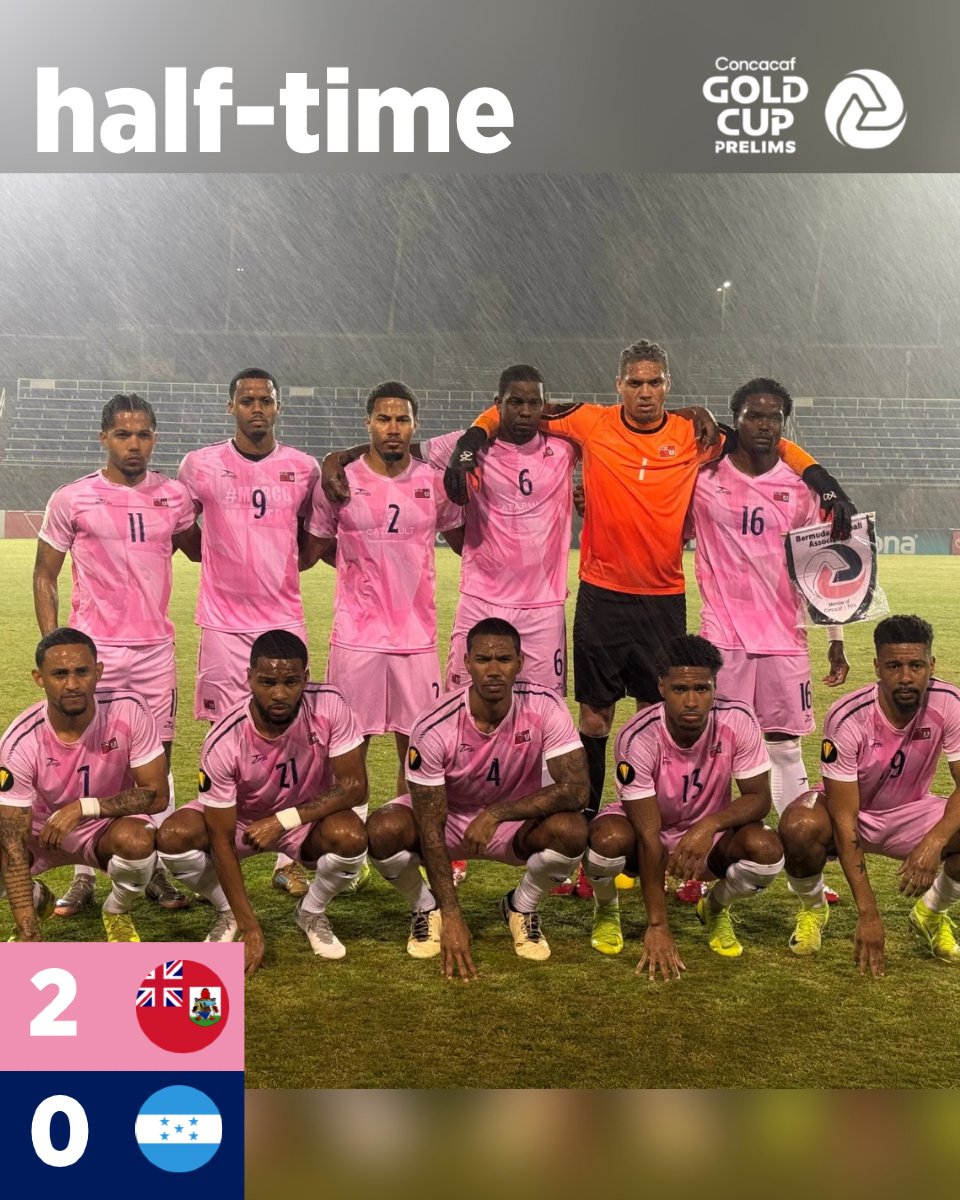 BermudaFA's tweet photo. Weโre up at the half! ๐ง๐ฒ๐ง๐ฒ
#BermudaFa #BermudaSMNT https://t.co/L1Qzoudmay