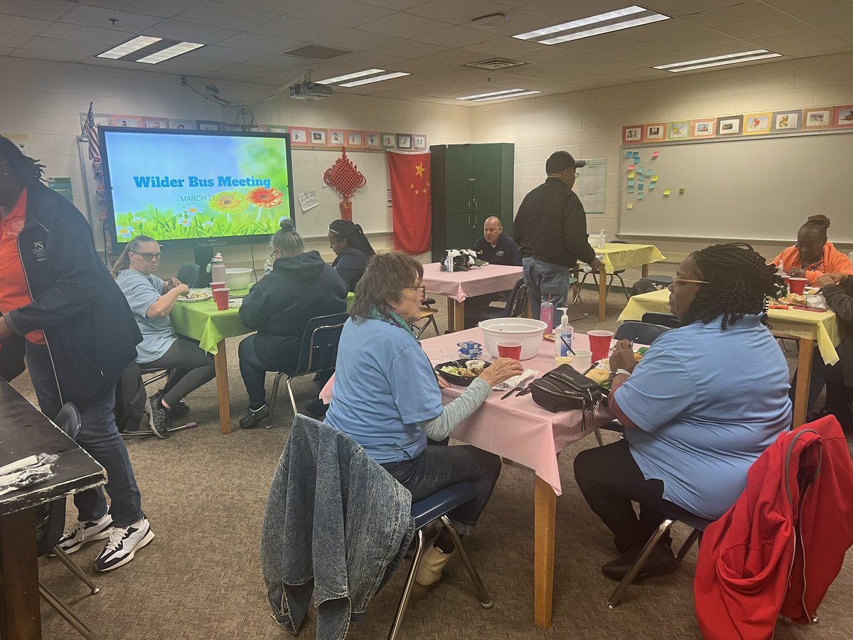 Took time to show appreciation to our bus drivers and transportation department and to get important feedback to improve behavioral and attendance outcomes for our scholars. Fewer bus suspensions = better school attendance <a href="/WilderMiddle/">L. Douglas Wilder Middle School</a>