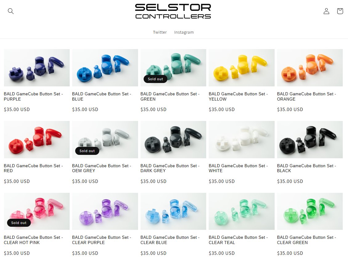 selst0r's tweet image. I still have a HUGE variety of buttons, sticks, triggers and gachas available! Go check &apos;em out!