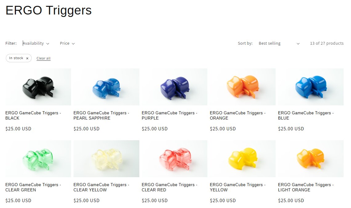 selst0r's tweet image. I still have a HUGE variety of buttons, sticks, triggers and gachas available! Go check &apos;em out!
