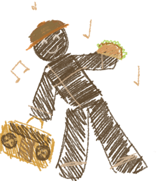 ccheriioss's tweet image. its raining tacos #selozar