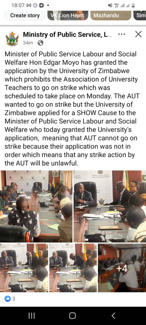 Lecturers deserve a better treatment than this,I would prefer an honest engagement than this draconian response to genuine demand.Right to strike &amp;protest has no substitute. It's time to organise ourselves before we perish.Fight on cdes to the bitter end -solidarity all the way