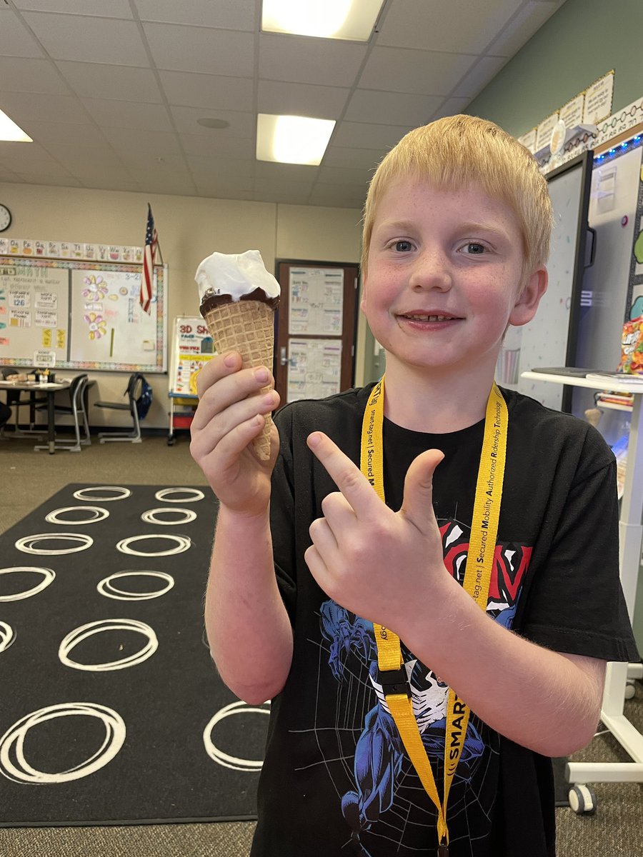 Mrs. Schroeder (@mschroeder_lse) on Twitter photo When you make a connection between your class compliment reward and your math curriculum. Yay for 3-D shapes and ice cream cones! 💛🖤 #schroedersmarties <a href="/HumbleISD_LSE/">Lakeshore Elementary</a> When you make a connection between your class compliment reward and your math curriculum. Yay for 3-D shapes and ice cream cones! 💛🖤 #schroedersmarties <a href="/HumbleISD_LSE/">Lakeshore Elementary</a>