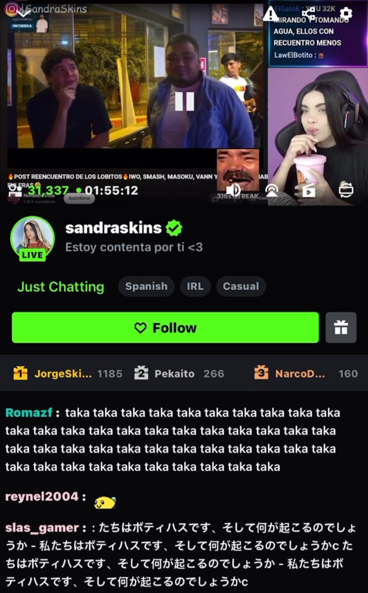 kickperupe's tweet photo. Sandra Skins y su novela más falsa que sus 5 kilos de polvo en la cara, es acusada de usar bots.

- Manolita Skins usa bots 
Si.        No: https://t.co/0RmMpcHwPT