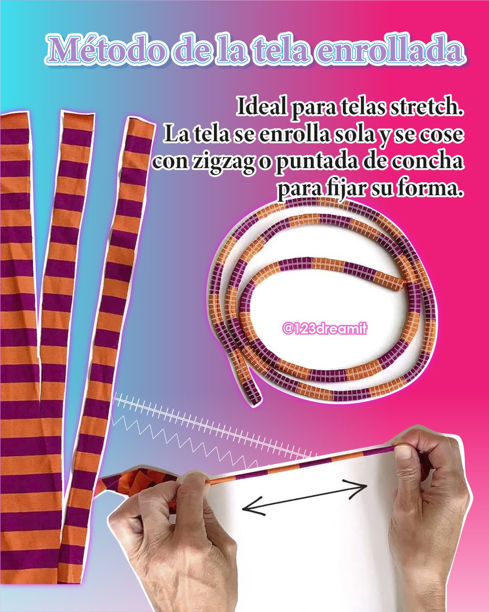 123dreamit's tweet image. 🪡👗 ¿Tirantes delgaditos? ¡Sí, por favor! 💖 Descubre 3 formas de hacer tirantes de &quot;espagueti&quot; como una experta. 🧷 Corre a ver el paso a paso en las siguientes imágenes que preparamos para ti. #DIYModa #CosturaFácil #123Dreamit