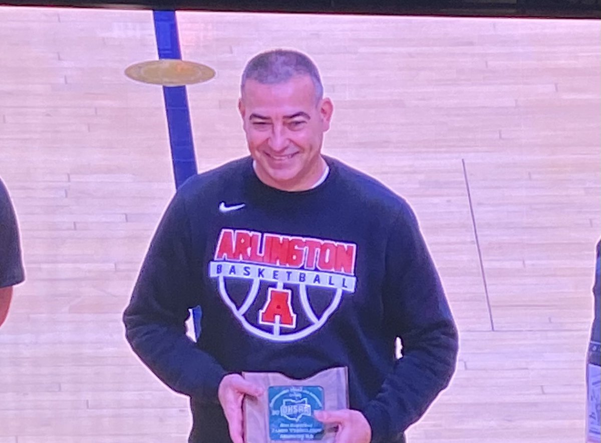 Jim Homan (@jimhoman30) on Twitter photo Arlington boys basketball coach Jason Vermillion received the 2025 Ohio High School Athletic Association Coaches Sportsmanship, Ethics and Integrity Aware for boys basketball at the state tournament…
Congrats! Well deserved!
<a href="/RedDevilAthl/">Arlington Athletic Department</a> Arlington boys basketball coach Jason Vermillion received the 2025 Ohio High School Athletic Association Coaches Sportsmanship, Ethics and Integrity Aware for boys basketball at the state tournament…
Congrats! Well deserved!
<a href="/RedDevilAthl/">Arlington Athletic Department</a>