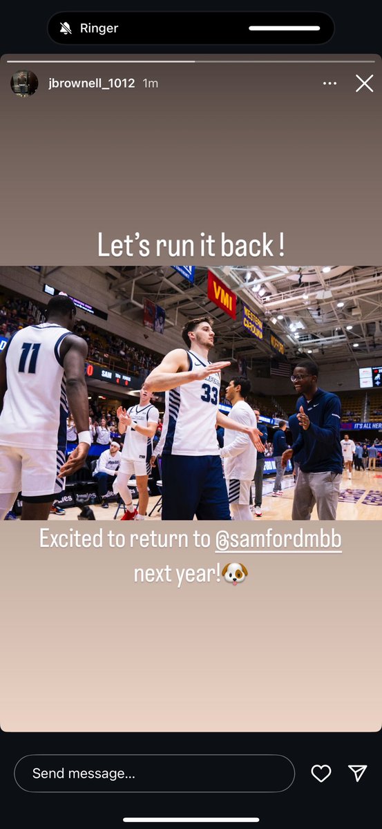 More good news as Jaden Brownell is locked in for another year per his IG‼️

Lukas Walls announced he’s locked in and coming back earlier today. 

Let’s ride. 💪🏻
