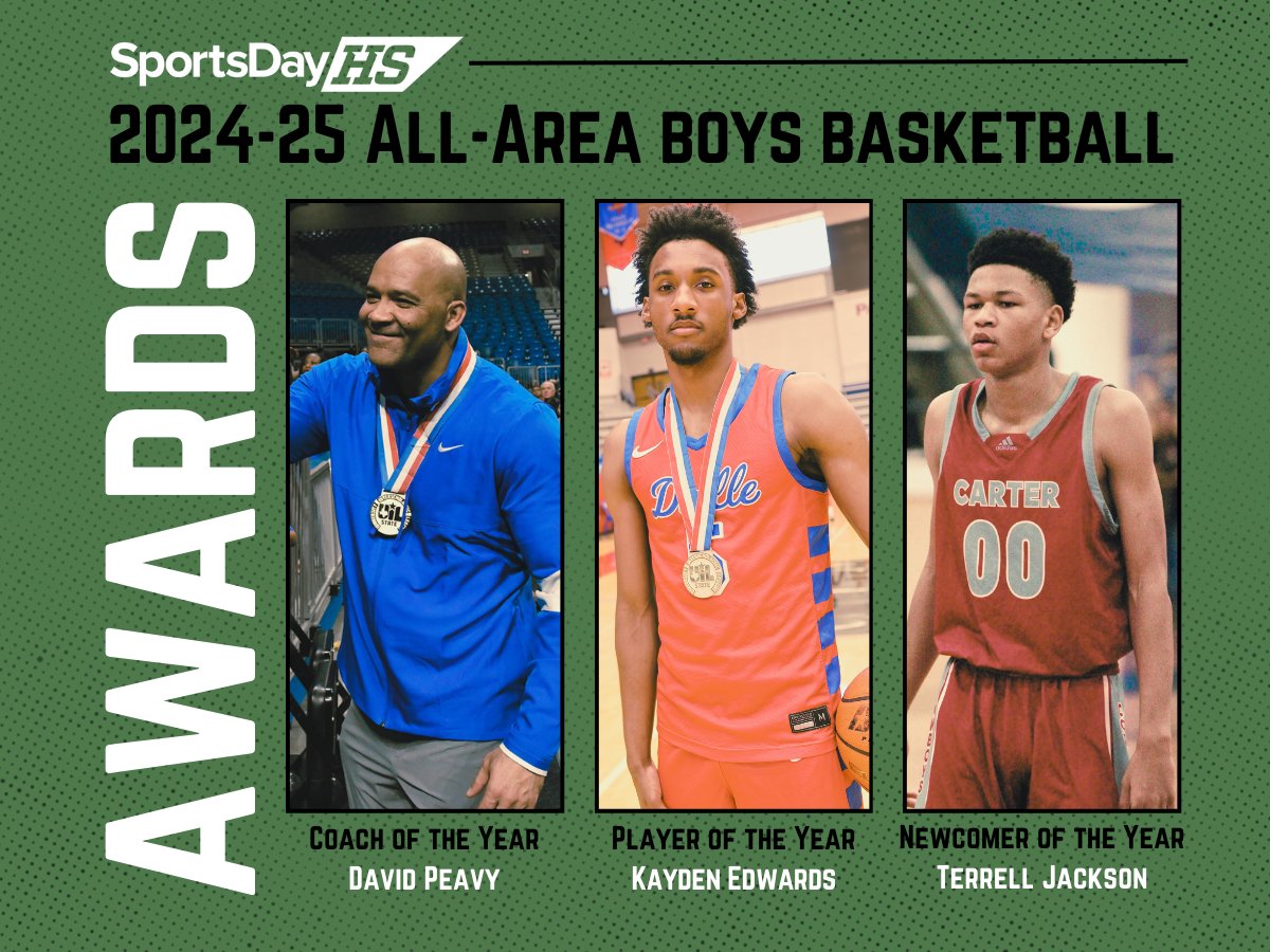Our player of the year, coach of the year and newcomer of the year are here 👀

#TXHSBB

Read more about Edwards here: dallasnews.com/high-school-sp…

Read more about Peavy and Jackson: dallasnews.com/high-school-sp…