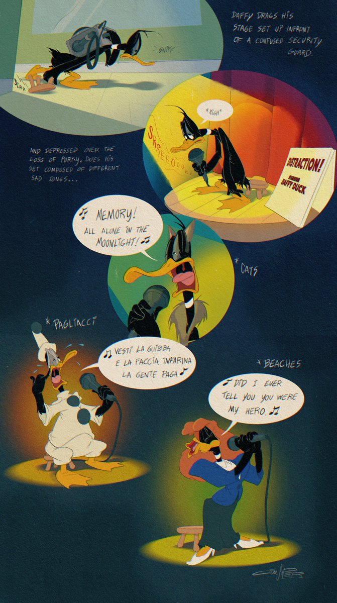 Daffy concept gag #TheDayTheEarthBlewUp