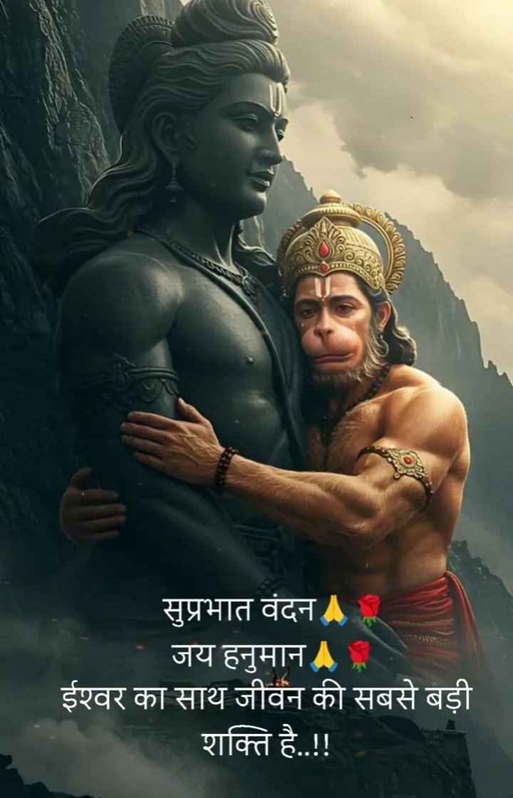 जय श्री हनुमान 🔱🚩
शुभ प्रभात मित्रों आपका दिन मंगलमय हो 🙏