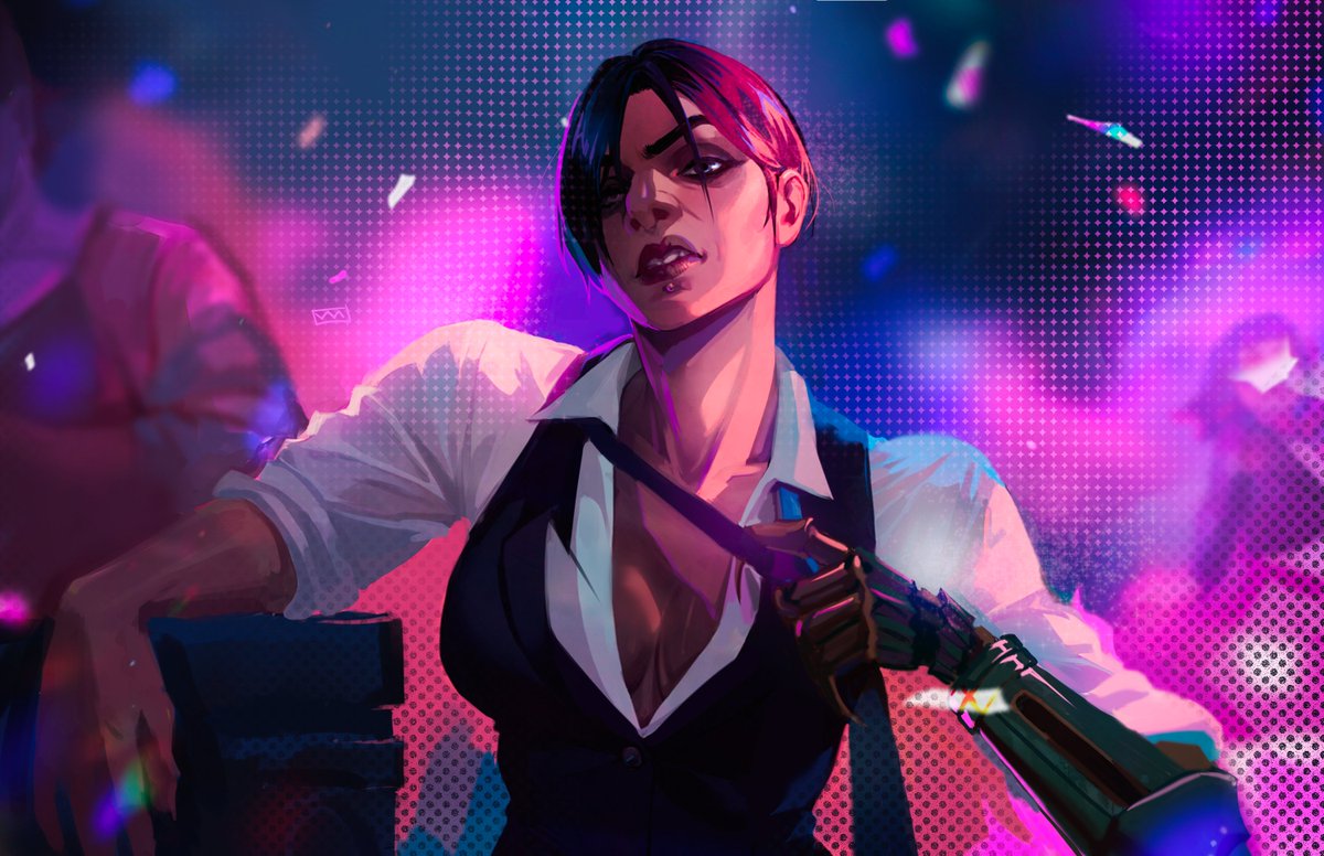 ver_mor_'s tweet image. #Sevika #Arcane