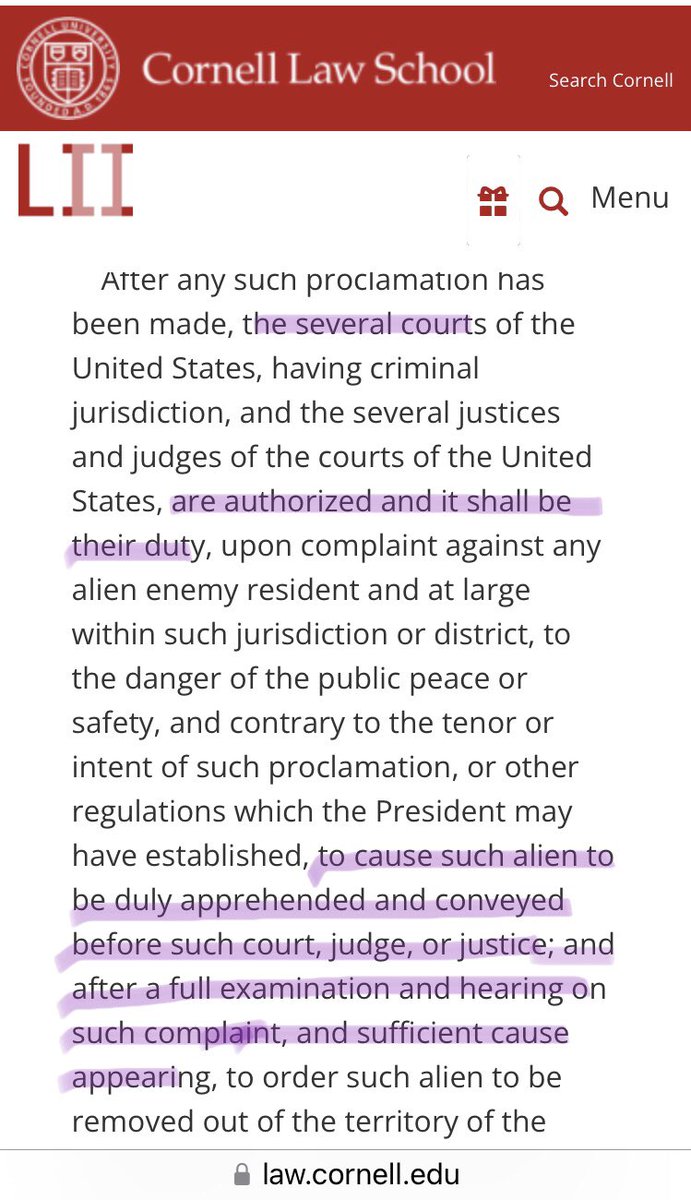 This is what the law says