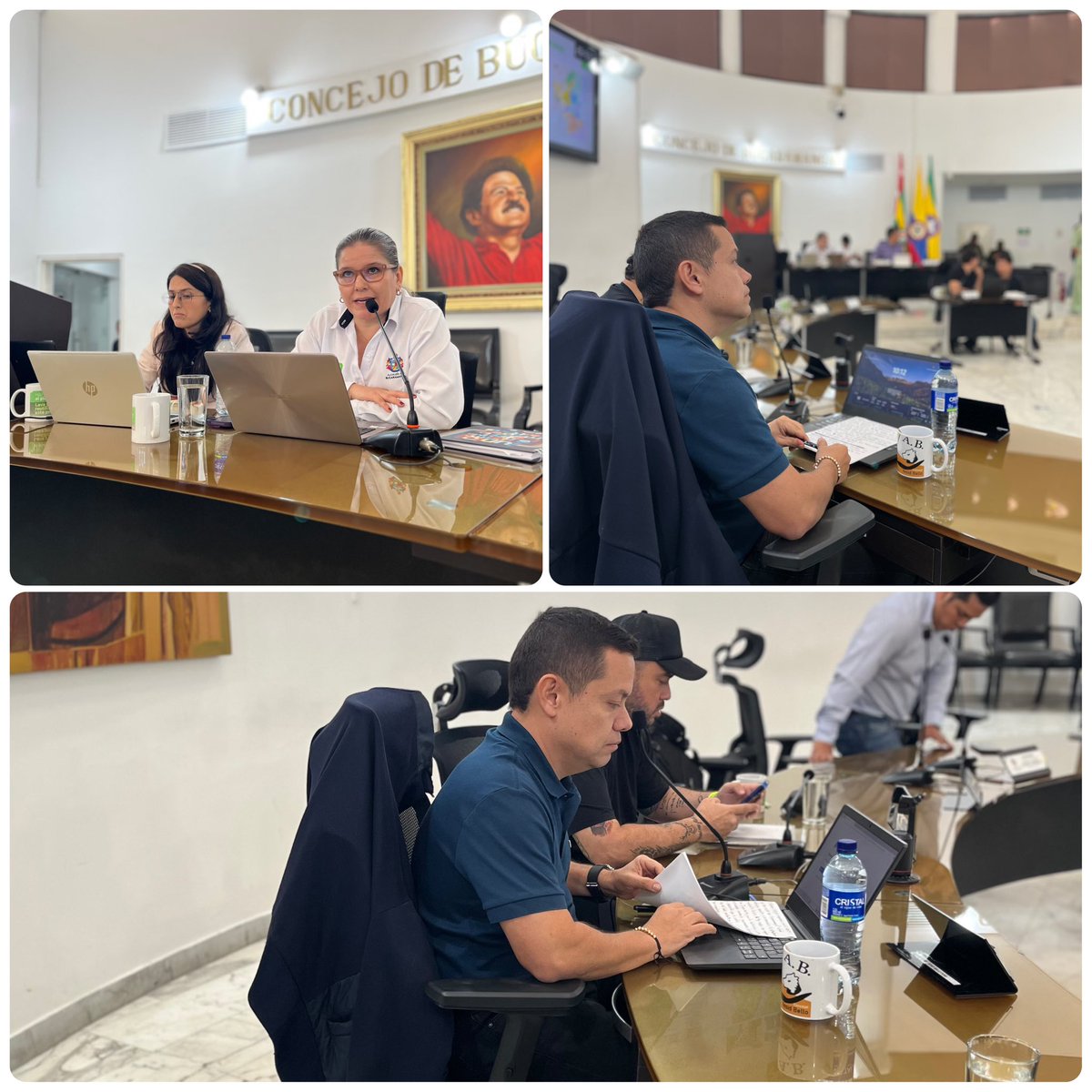 Hoy presento su informe de gestión la secretaría de Planeacion, donde planteamos y sugerimos la revisión y planificación del nuevo POT. #Bucaramanga