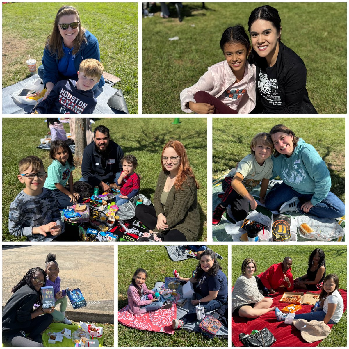 Had an amazing time at our 2nd Grade Read with Me Picnic! 🌞 The weather was perfect, and it was so wonderful to spend time with our students and their families. Grateful for these special moments together! 📚🦅 #FamilyTime #ReadWithMe