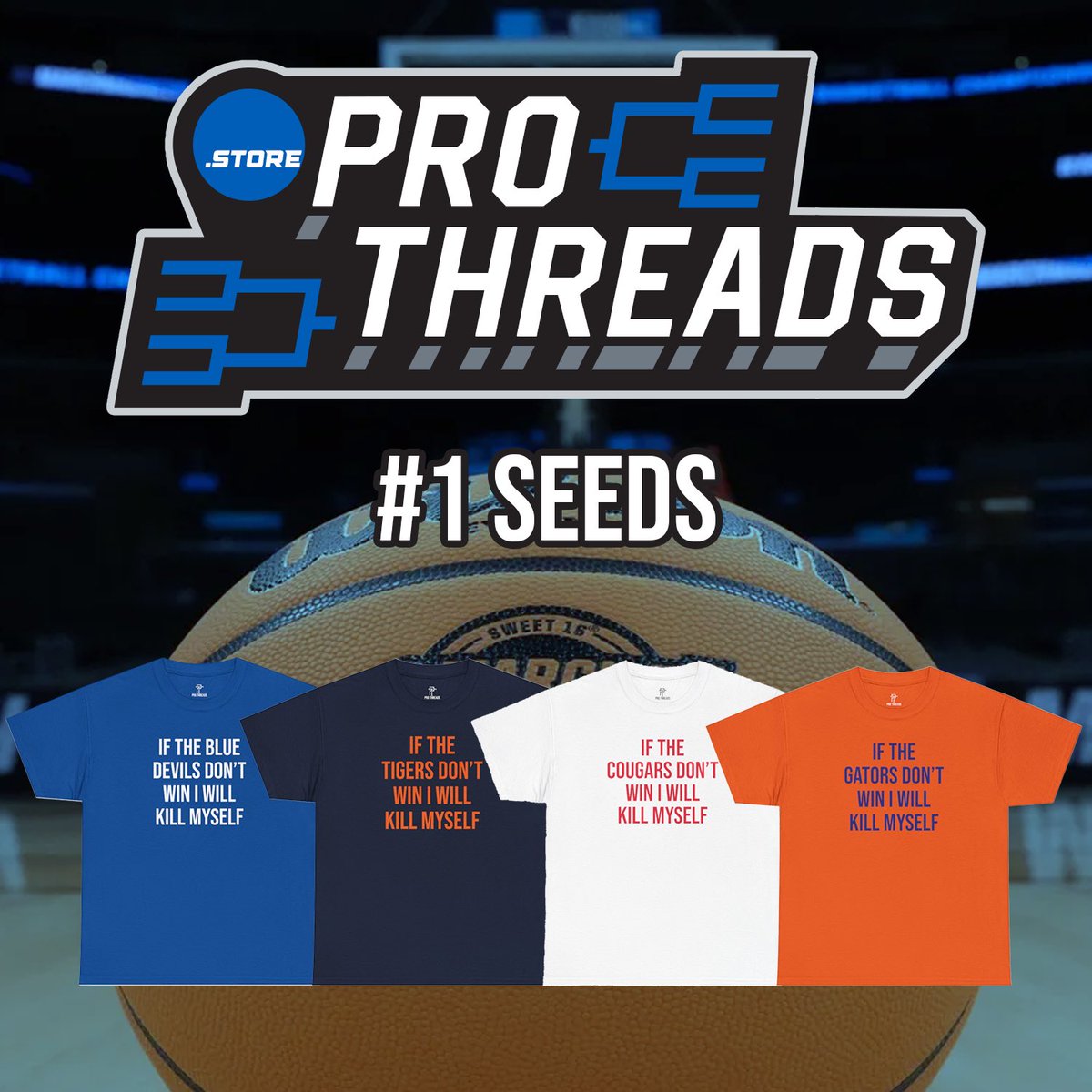 ProThreadsStore's tweet photo. Dm us what team you need a shirt for!
#funnyshirts #MarchMadness https://t.co/zG0BGIsDMJ