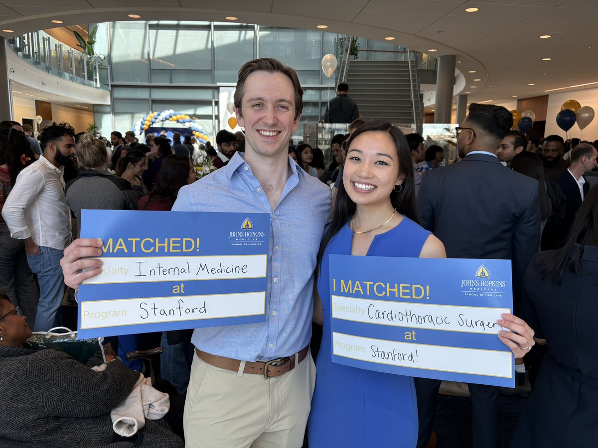 Alice Zhou (@alicelizhou) on Twitter photo 10 years ago, I watched cardiac surgery for the first time as a high schooler. Today, Iām beyond excited to have matched to <a href="/stanfordctsurg/">Stanford Cardiothoracic Surgery</a>. So incredibly grateful for my family, friends, and mentors who made this possible! <a href="/HopkinsCTSurg/">Johns Hopkins Cardiothoracic Surgery</a> <a href="/STS_CTsurgery/">The Society of Thoracic Surgeons</a> #Match2025 10 years ago, I watched cardiac surgery for the first time as a high schooler. Today, Iām beyond excited to have matched to <a href="/stanfordctsurg/">Stanford Cardiothoracic Surgery</a>. So incredibly grateful for my family, friends, and mentors who made this possible! <a href="/HopkinsCTSurg/">Johns Hopkins Cardiothoracic Surgery</a> <a href="/STS_CTsurgery/">The Society of Thoracic Surgeons</a> #Match2025
