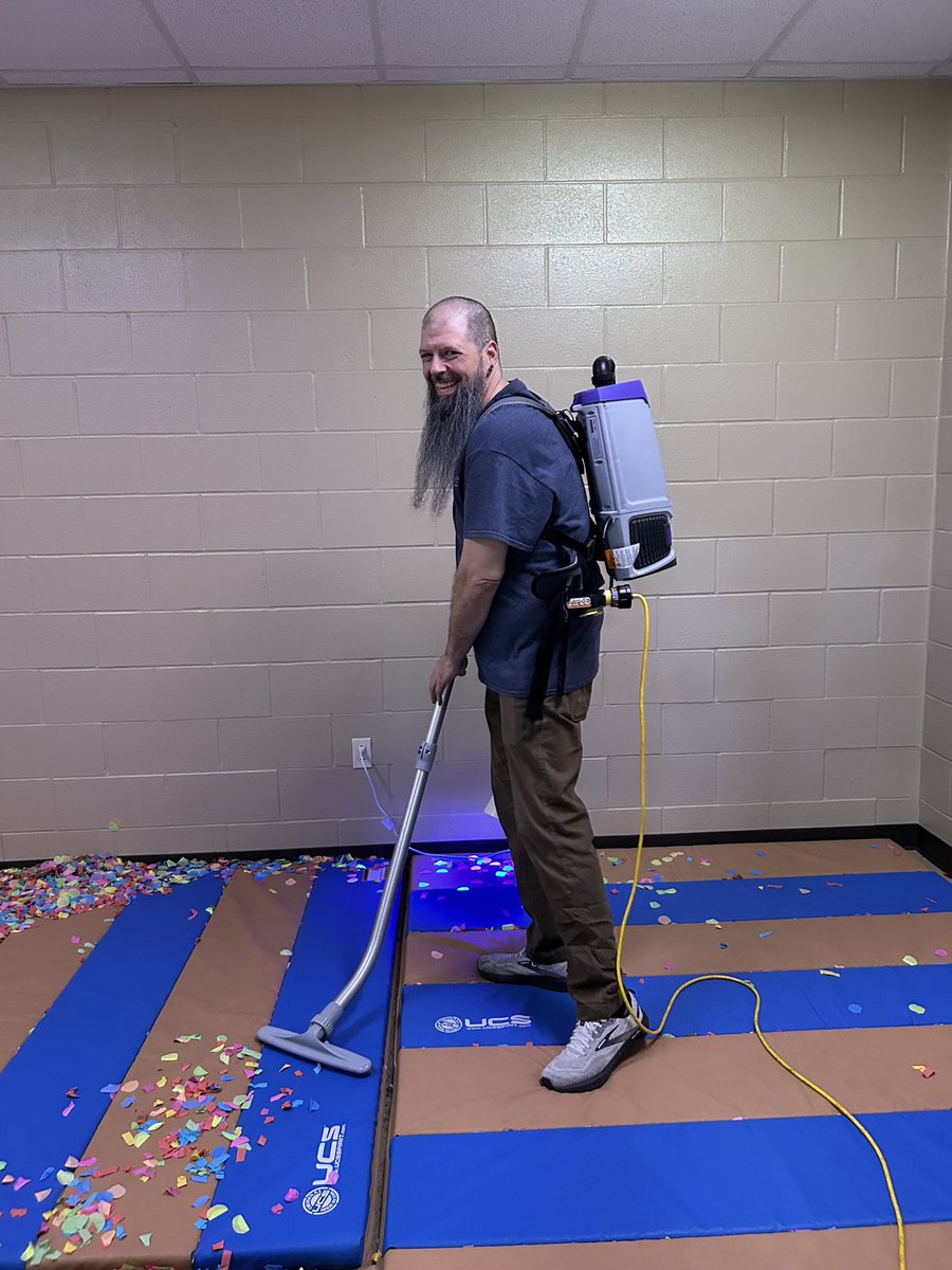 Kelly Isenogle (@kelly_isenogle) on Twitter photo There are times when I have to say “Hey Mr. Brandon, we’re going to do a confetti room” & he has every right to give me a side eye. But then he smiles, works his tail off & makes magic happen! And never complains! He truly is a magician, #cpsbest, & obviously #bestofbeulah! There are times when I have to say “Hey Mr. Brandon, we’re going to do a confetti room” & he has every right to give me a side eye. But then he smiles, works his tail off & makes magic happen! And never complains! He truly is a magician, #cpsbest, & obviously #bestofbeulah!