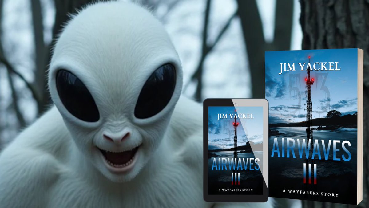jim_yackel's tweet image. 😱 Egads! What’s THAT? Where’d it come from? Unravel the mystery in Airwaves Three! 📖 #Kindle #Print
Get it: amazon.com/dp/B0F23QYLNV
#Fiction #Suspense #BookBoost #IARTG