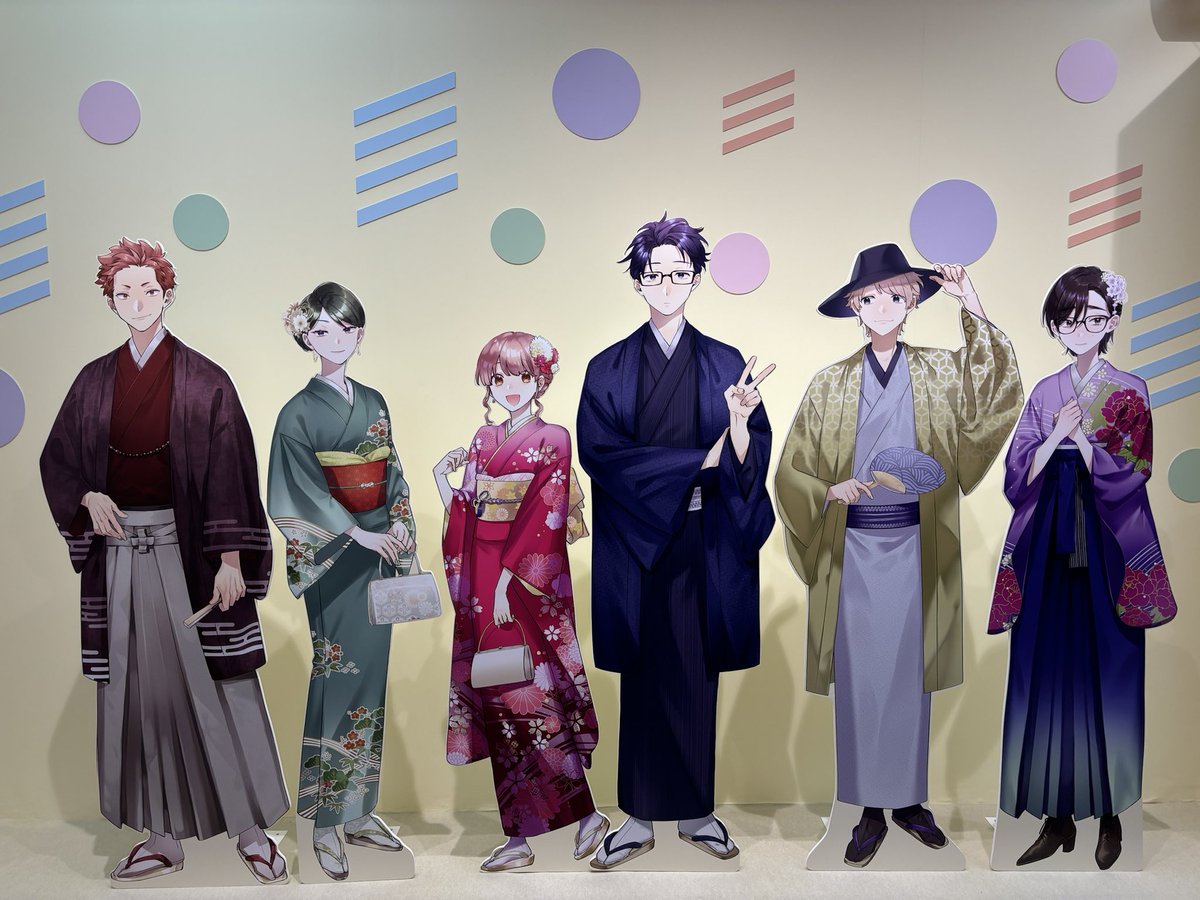 kopppeetan's tweet photo. ヲタ恋展楽しかった〜

購入特典はお互い欲しかったのが来てくれて大満足〜！
ランダムは自引きできず😵‍💫

行く前にトレイに行ったら学生時代の同級生にバッタリ！
お相手は青エク展の方ということでバイバイ👋

世間狭いね。 https://t.co/mOe4JN6szX