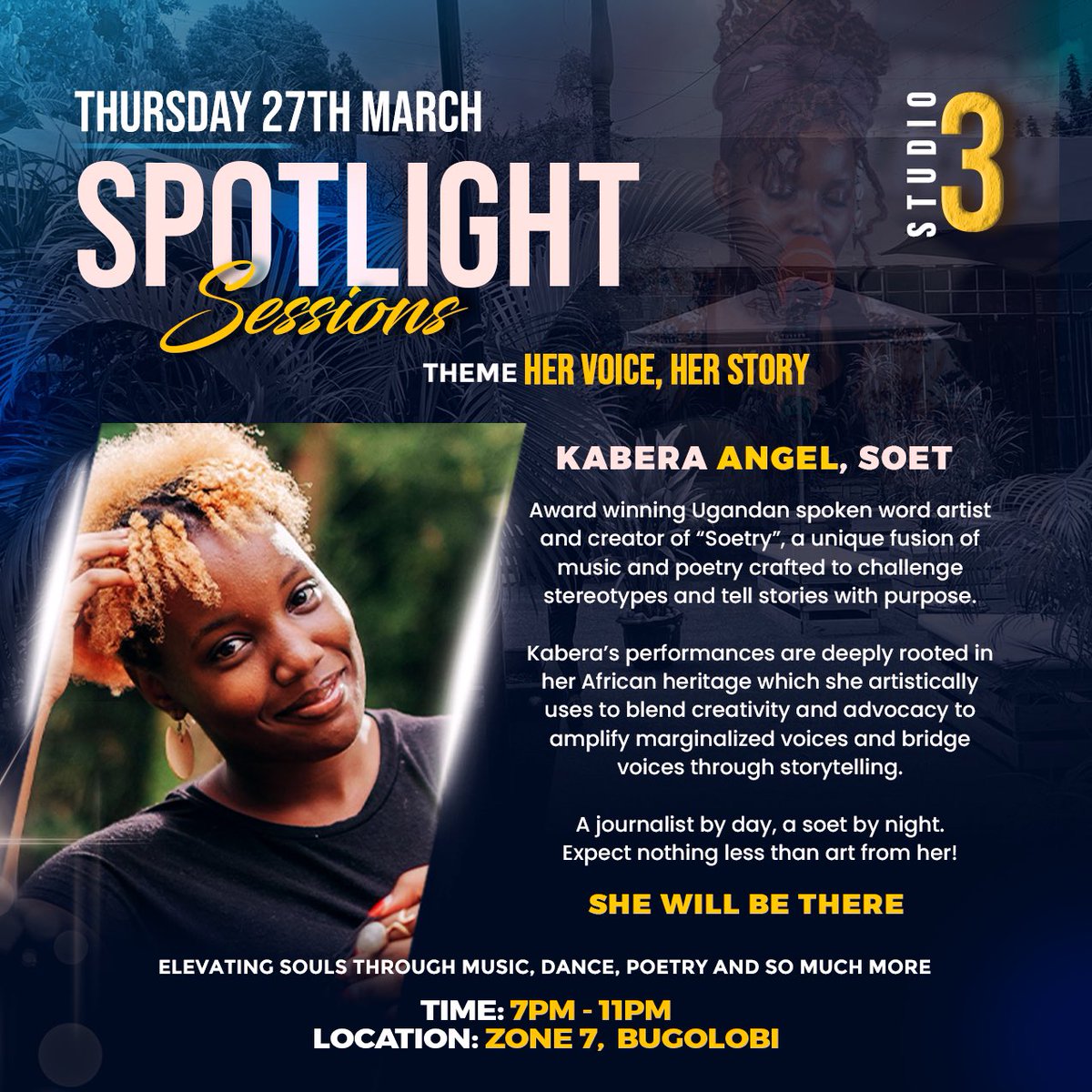 trroystudios's tweet image. A few days remaining and we are beyond excited to see these ladies do what they do best as they tell their story!🤗

This Thursday, 27th March at Zone 7, Bugolobi!🔥😍