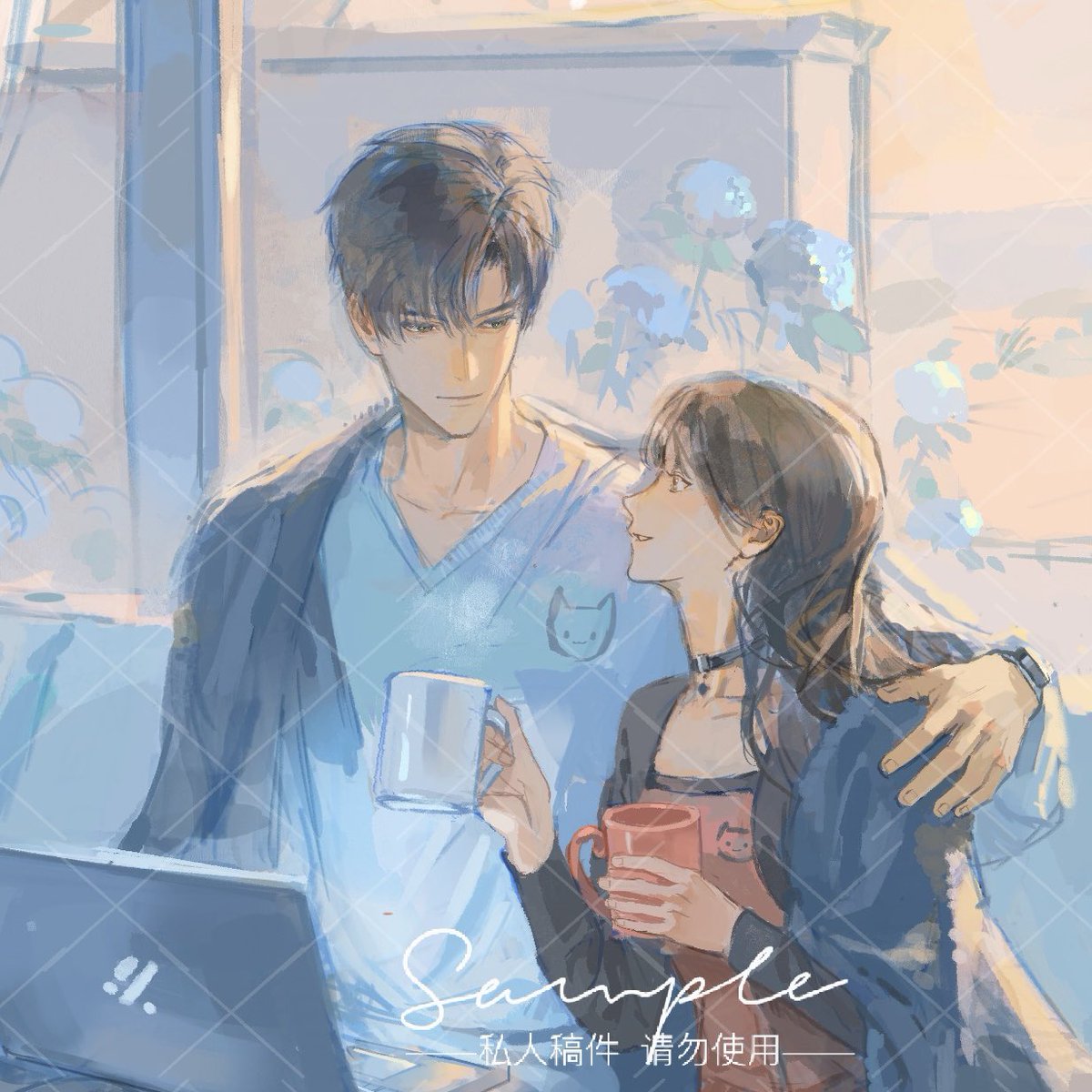 Daypoem_'s tweet image. 🍪🛋️ Engraved Affection
(commission)
#恋と深空 #LoveandDeepspace #Zayne #黎深