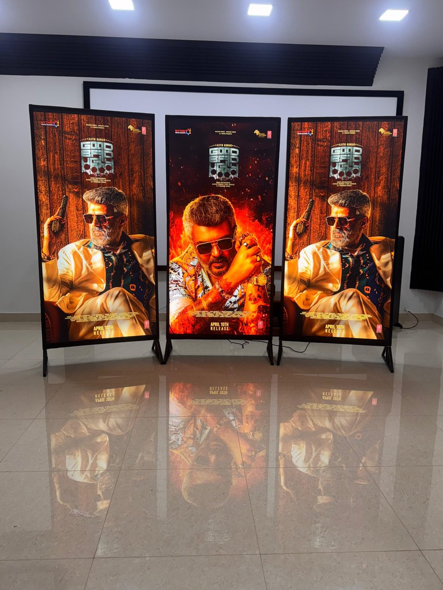 Nn84Naganatha's tweet photo. #GoodBadUgly outdoor promotion 💥
Entire TN direct release by Romeo pictures @mynameisraahul https://t.co/lzxM5zDco6