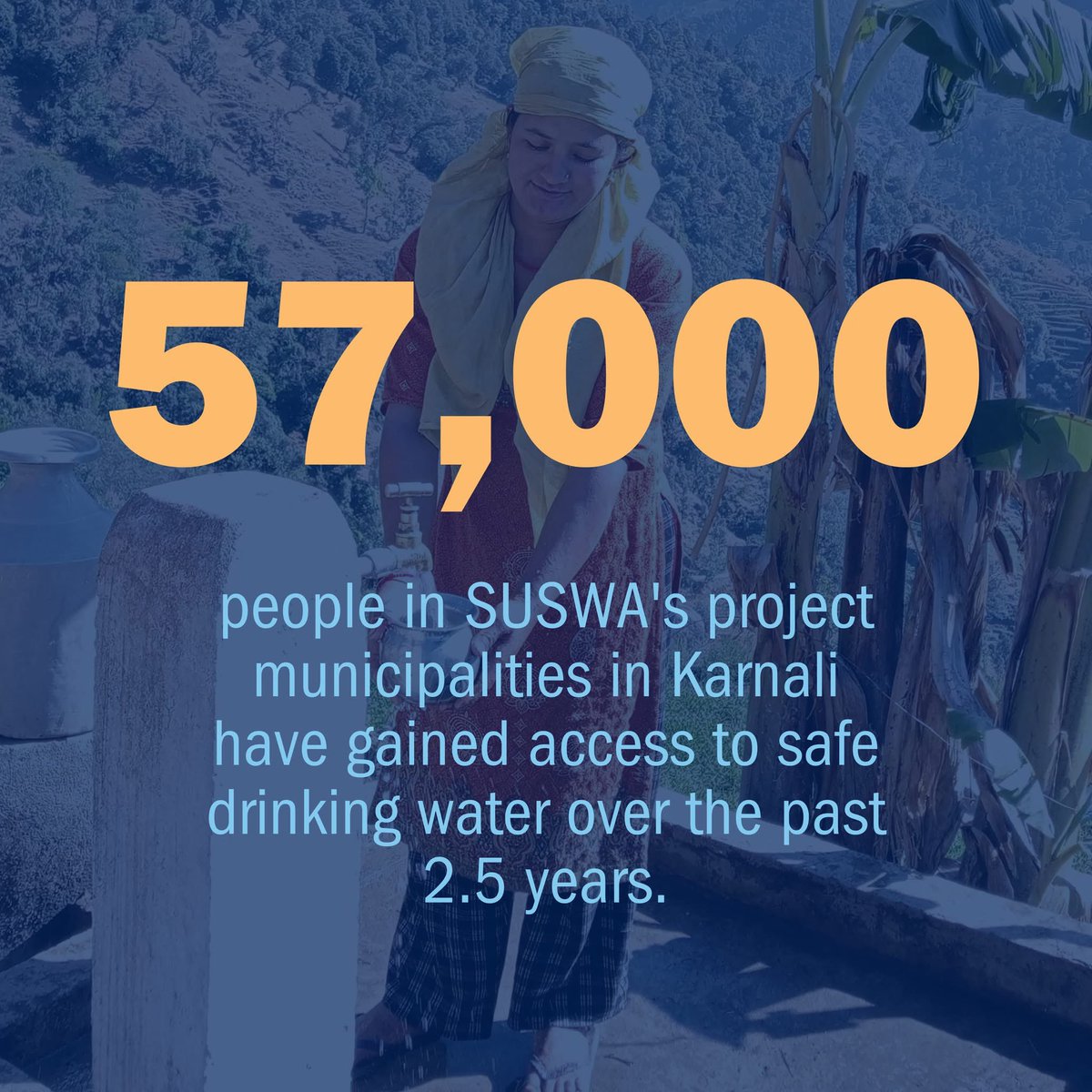 Finland in Nepal (@finlandinnepal) on Twitter photo Over the past 2.5 years, SUSWA project of ๐ซ๐ฎ๐ช๐บ๐ณ๐ตhas provided 57,000 people in Karnali access to safe drinking water.
This #WorldWaterDay, we celebrate SUSWAโs progress with local communities & continue working towards Nepalโs SDG 6.1 goal of 90% safe water access by 2030.๐ฐ๐ Over the past 2.5 years, SUSWA project of ๐ซ๐ฎ๐ช๐บ๐ณ๐ตhas provided 57,000 people in Karnali access to safe drinking water.
This #WorldWaterDay, we celebrate SUSWAโs progress with local communities & continue working towards Nepalโs SDG 6.1 goal of 90% safe water access by 2030.๐ฐ๐