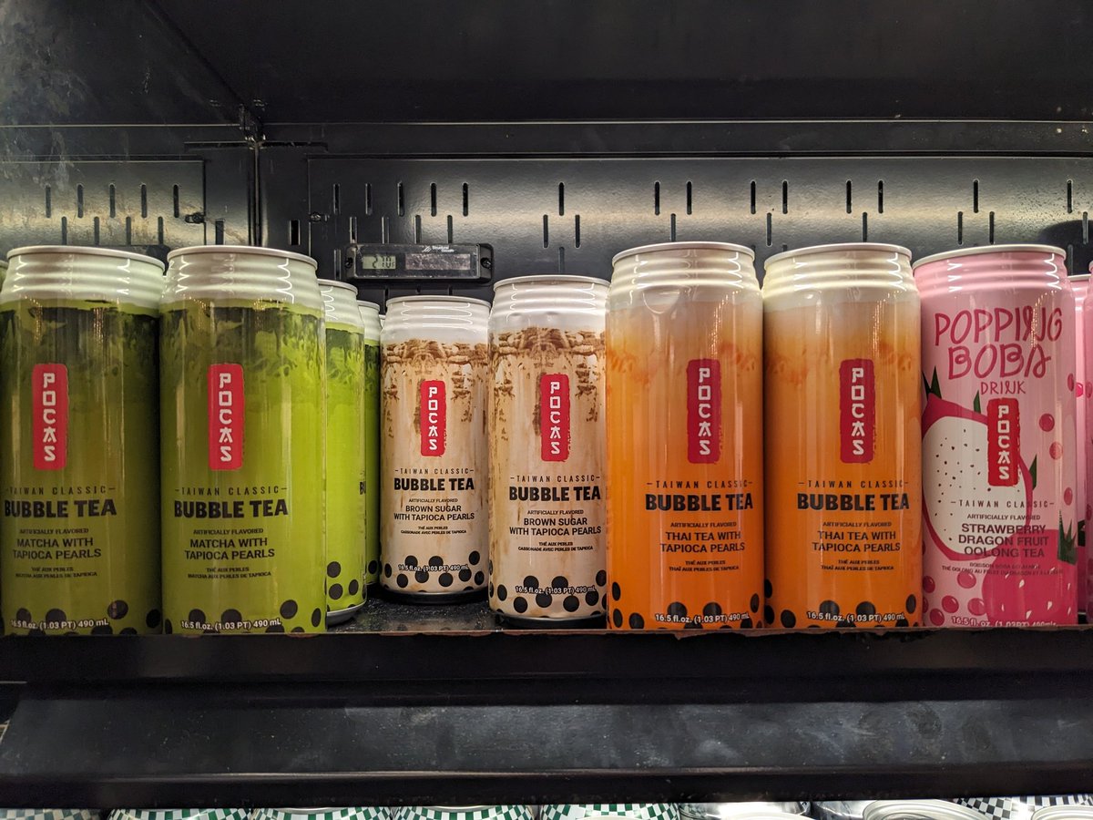 #boba in a can is $10 with very little boba