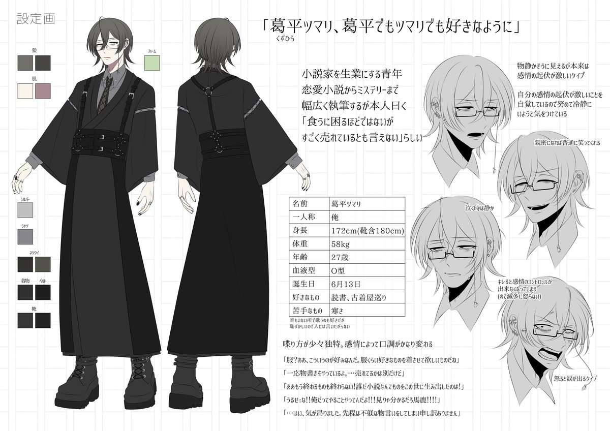 insecure_01's tweet image. デフォルト設定画

#葛平ツマリ