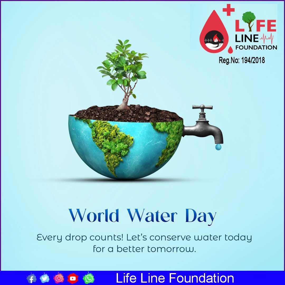 Naveen394's tweet photo. World Water Day is an annual United Nations (UN) observance day held on the 22nd of March that highlights the importance of fresh water. The day is used to advocate for the sustainable management of freshwater resources. 

#WorldWaterDay2025 https://t.co/Mz3spJAkuF