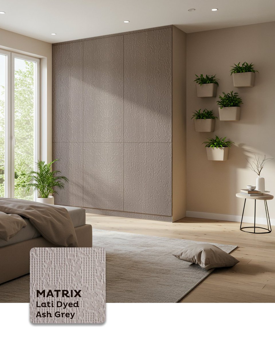 MikasaVeneers's tweet image. Matrix, but make it wood! 🕶️
The Decowood Etched Collection brings precision and depth with its stunning matrix patterns—because great design is all about the right code. 🔲
#DecowoodEtched #PatternPerfection #GreenlamIndustries