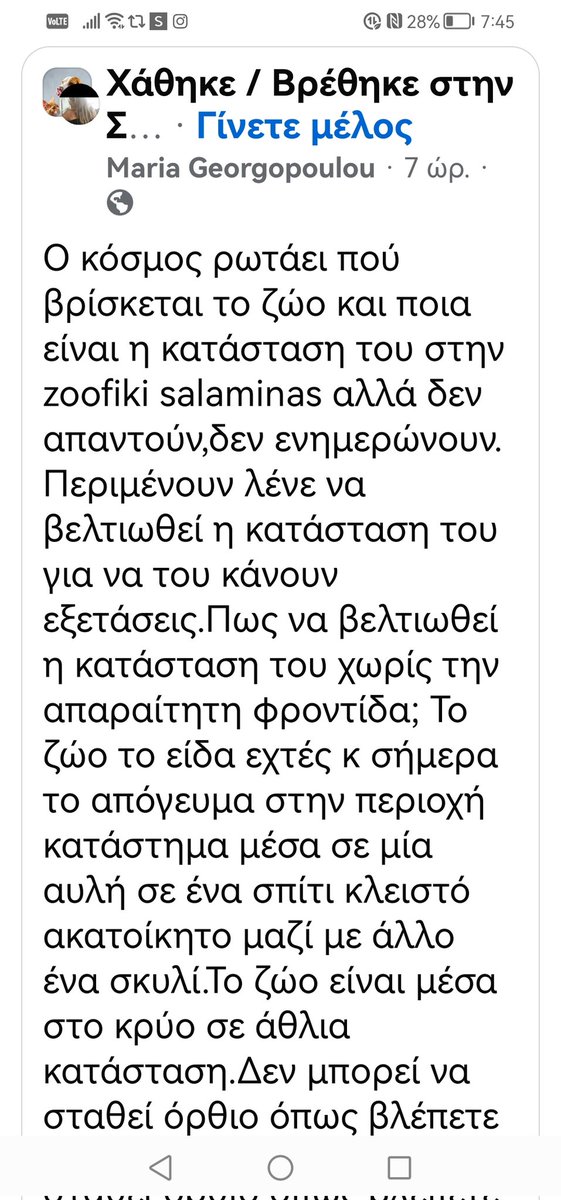 Christinalirou2's tweet photo. Σαλαμίνα ‼️🆘‼️🆘‼️‼️🆘 έγιναν κοινοποιήσεις από την Zoofiliki Salaminas για σκυλάκι που δεν μπορεί να περπατήσει από την ασιτία. Δεν το πήγαν σε γιατρό. Έβγαλαν φωτογραφίες βίντεο με το σκυλί σε κακή κατάσταση σε άλλο σημείο. ΥΠΆΡΧΕΙ ΚΆΠΟΙΟΣ ΝΑ ΠΆΡΕΙ ΤΟ ΖΏΟ? ΈΛΕΟΣ τόσες μέρες https://t.co/aAqLtyUR78