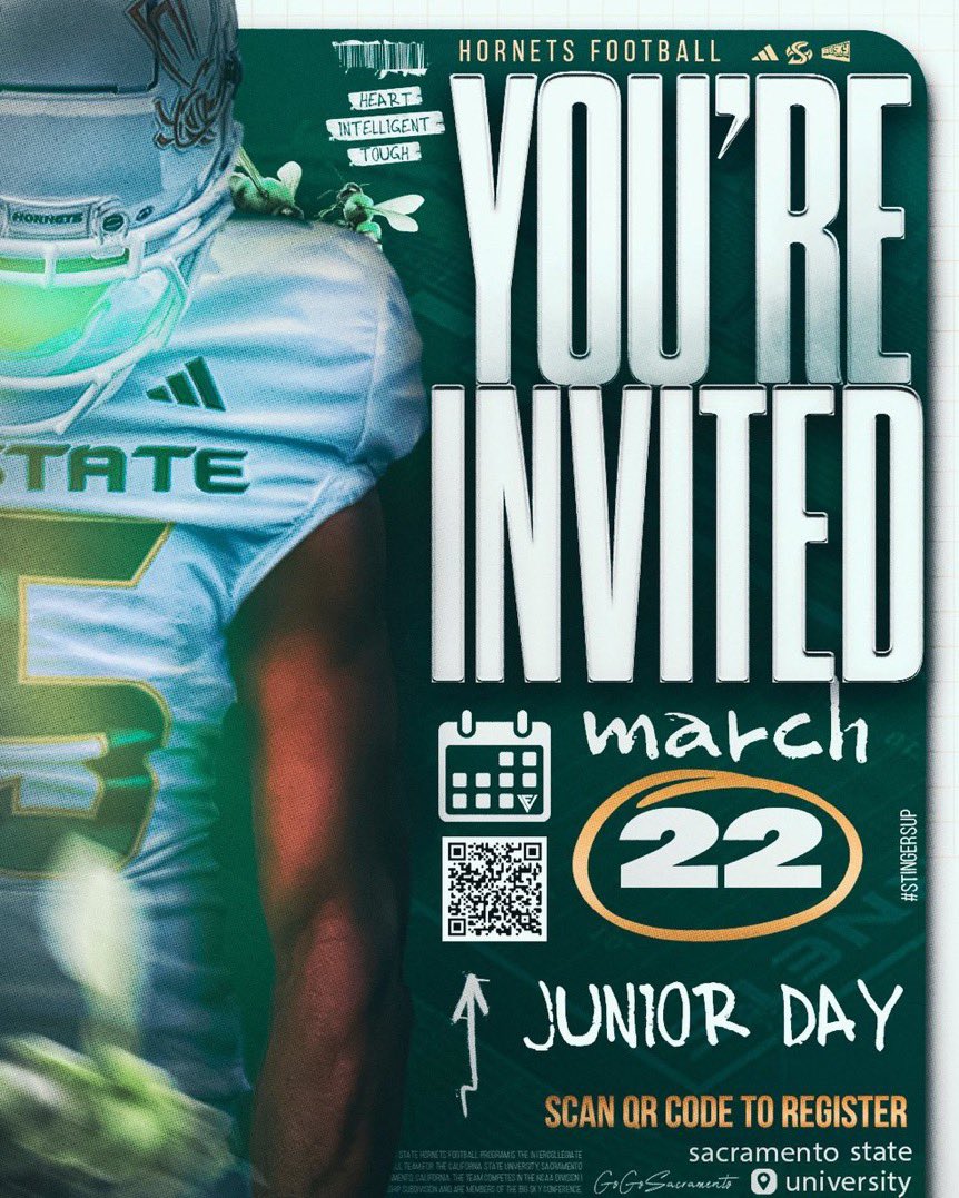 Terion Mathis (@t3getsmotion) on Twitter photo Grateful to be invited canโt wait to see the program and meet the coaches ๐
<a href="/jackrabbitvv/">VV Jackrabbit Football</a> <a href="/sreldiablorojo/">Thomas Riley ๐บ๐ธ ๐ต๐ฆ</a> <a href="/SacHornetsFB/">Sac State Football</a> Grateful to be invited canโt wait to see the program and meet the coaches ๐
<a href="/jackrabbitvv/">VV Jackrabbit Football</a> <a href="/sreldiablorojo/">Thomas Riley ๐บ๐ธ ๐ต๐ฆ</a> <a href="/SacHornetsFB/">Sac State Football</a>
