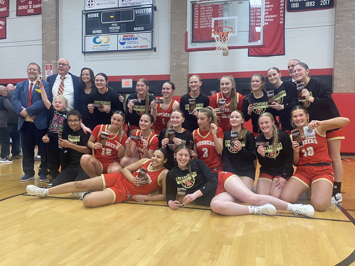 PIAA Girls Basketball AA Semifinal 

Bishop McCort 55, Penns Manor 53

Crushers will face Berlin-Brothersvalley on Thursday March 27 at 12:00 for the state championship.