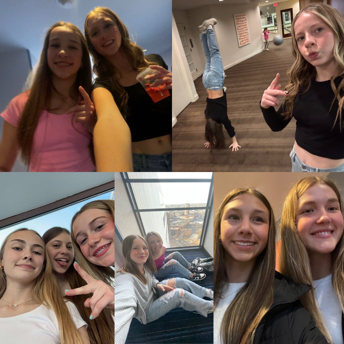Premier14R's tweet photo. After a successful Day 1 the girls had #buddydates where they got to spend some time 1 on 1 with one of their teammates for an hour. Thanks @CreightonVB for the idea! #bettertogether @Premier_VB https://t.co/Y8eajIAuIa