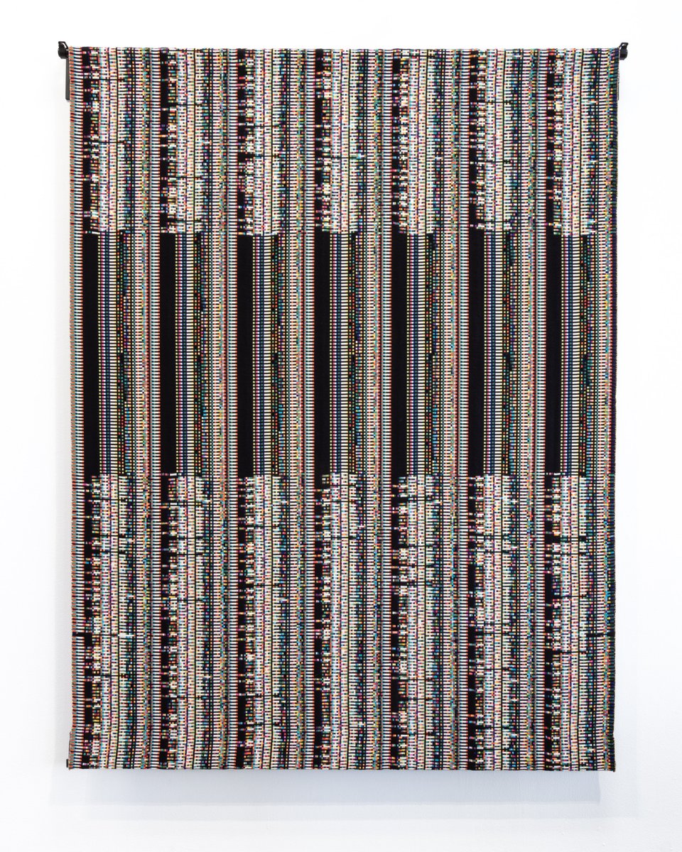 pixelform's tweet image. Fragmented Memory

XGQ 222RGB 336px Woven visualization of a memory dump.

phillipstearns.com/artwork#/fragm…

#jacquard #processing #digitalart #textileart #generativeart #phillipstearns