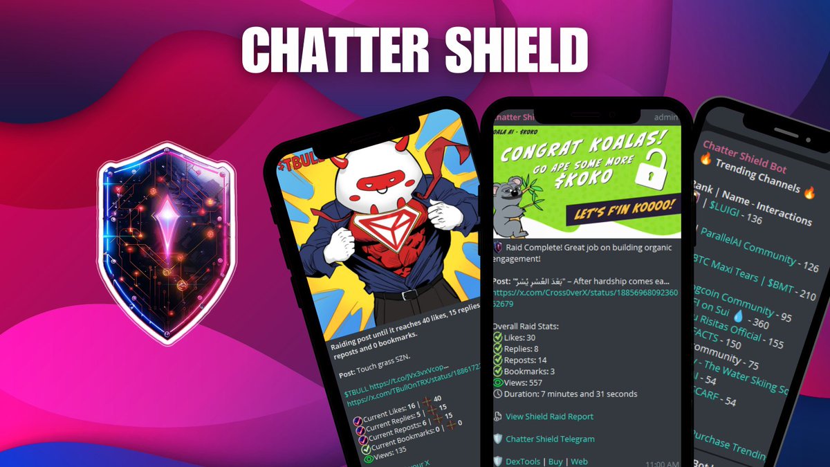 Want to upgrade your raid? Get your own custom image or GIF with #SHIELD now. Message us or type /payment in DM with the bot to get started!