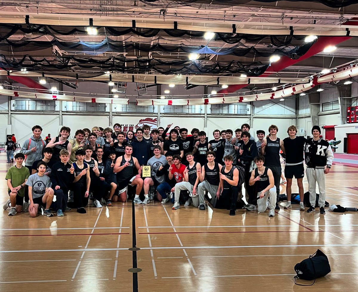 KHSBoysTrack's tweet photo. 2nd Annual Joel Popenfoose Champions!  Thank you @HuntleyBoysT_F for hosting and running a great meet.

We’re ready for Outdoor season.  #OGT https://t.co/RTXAcPIZT7