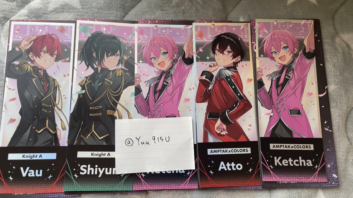 【STPRグッズ交換】:ホログラムチケット,ランダムカード

求:🍓🩷🧡

譲:画像のもの

郵送or4/3東京ドーム,4/5ベルーナドームでの手渡し可能
お気軽にお声かけください🙇🏻‍♀️

#すとぷりグッズ交換  #騎士Aグッズ交換  #AMPTAKグッズ交換