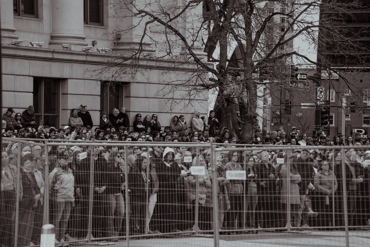 TrevorFrench93's tweet photo. Have to mention the massive crowd tonight at Civic Center Park. Not as big as the Avs/Nuggets parades, but it was sure up there. https://t.co/8WPxZFuagv
