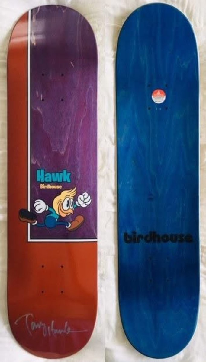 CultureCruxxx's tweet photo. The only #autograph I have though of #thebonesbrigade #powellperalta #skateboarding #80s #tonyhawk #birdhouseskateboards https://t.co/Q9jJeRTTaP