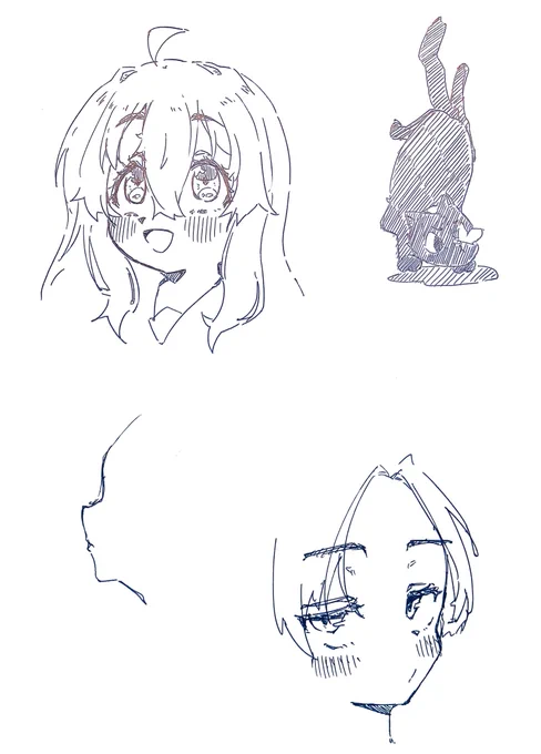 落書き上げて生存確認よしっ 