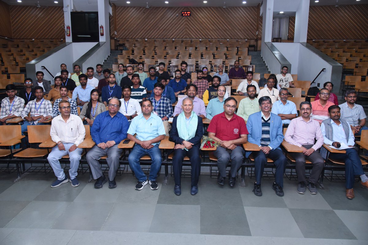 IITKanpur's tweet image. The 13th Annual G.V. Samsonov Memorial International #LectureSeries at the Department of Materials Science & Engineering, IIT Kanpur, featured Mr. Hem Takiar, Corporate Vice President of Package Development & Engineering at Micron Technology. With over 40 years of experience in…