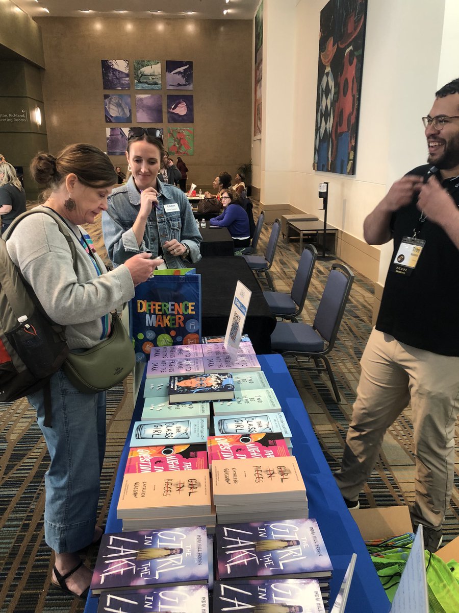 LearningSmith's tweet photo. Great time at USC supporting our school librarians. From author signings to a fierce game of Family Feud! #SCASL25 #follettcontent https://t.co/odIdqB5Q3i