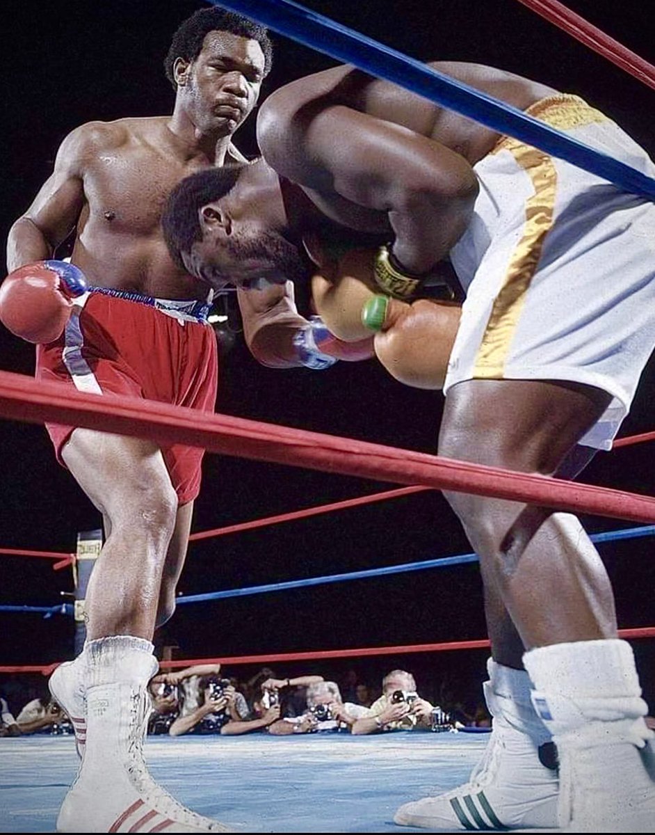 Baddest man to ever do it- 

the inimitable - George Foreman 

‘68 Olympic Gold, 1973-‘74 Heavyweight Champion of the World — 

fortunate to meet George in ‘87, watch him train, tell of great times - way before he became champ again in ‘94

World will never see a cat like this