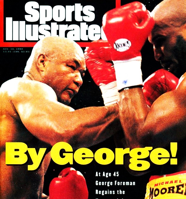 TheFightCity's tweet image. George Foreman will forever be a legend: an Olympic gold medalist, an all-time great puncher, and a world champion of two generations. He will never be forgotten. #Boxing #History #RIP #Legend #GeorgeForeman