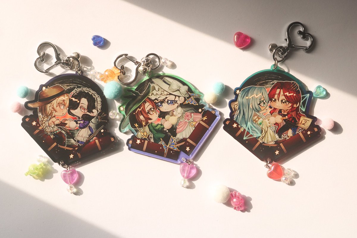 raachelica's tweet photo. R1999 ArguDay, IsoKania, 37Phi Couple Keychain! 

#R1999 #Reverse1999 #Argus #Tuesday #Isolde #Kakania #37 #Sophia #Isokania #37phi #cfxx #comipara #comifuro #comipara4 https://t.co/8R568UR32Y
