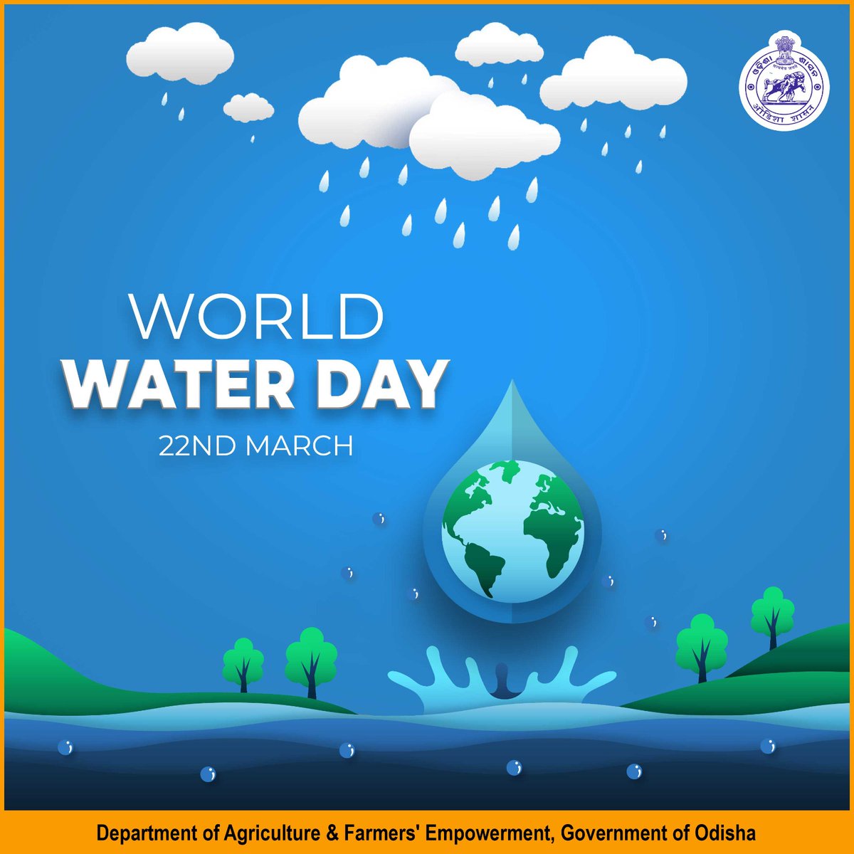 krushibibhag's tweet photo. On #WorldWaterDay, let’s reaffirm our commitment to sustainable water management in agriculture. Efficient water use ensures better yields, strengthens farmer livelihoods, and secures our future.@KVSinghDeo1
@arvindpadhee https://t.co/CjAGIe0Kb7