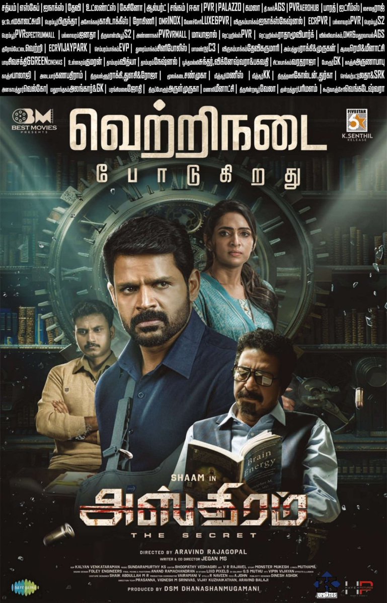 Kollywood Updates (@kollyupdates) on Twitter photo #Asthram The Secret - வெற்றிநடை போடுகிறது
<a href="/HavenPictures/">HAVEN PICTURES</a> #ActorShaam <a href="/Dir_RKKannan/">RK Kannan</a> #Shaam <a href="/shaamactor/">SHAAM</a> <a href="/iamaravindraja/">Aravind Rajagopal</a> <a href="/Nira_offl/">Nira</a> <a href="/VenbaOfficial/">venba</a> <a href="/JivaRavi/">JIVA RAVI</a> <a href="/ActorAroul/">Aroul D Shankar</a> <a href="/ranjithofcl/">Ranjith D</a> <a href="/iamchandru_offl/">Chandru Sundaramurthy</a> #Asthram The Secret - வெற்றிநடை போடுகிறது
<a href="/HavenPictures/">HAVEN PICTURES</a> #ActorShaam <a href="/Dir_RKKannan/">RK Kannan</a> #Shaam <a href="/shaamactor/">SHAAM</a> <a href="/iamaravindraja/">Aravind Rajagopal</a> <a href="/Nira_offl/">Nira</a> <a href="/VenbaOfficial/">venba</a> <a href="/JivaRavi/">JIVA RAVI</a> <a href="/ActorAroul/">Aroul D Shankar</a> <a href="/ranjithofcl/">Ranjith D</a> <a href="/iamchandru_offl/">Chandru Sundaramurthy</a>
